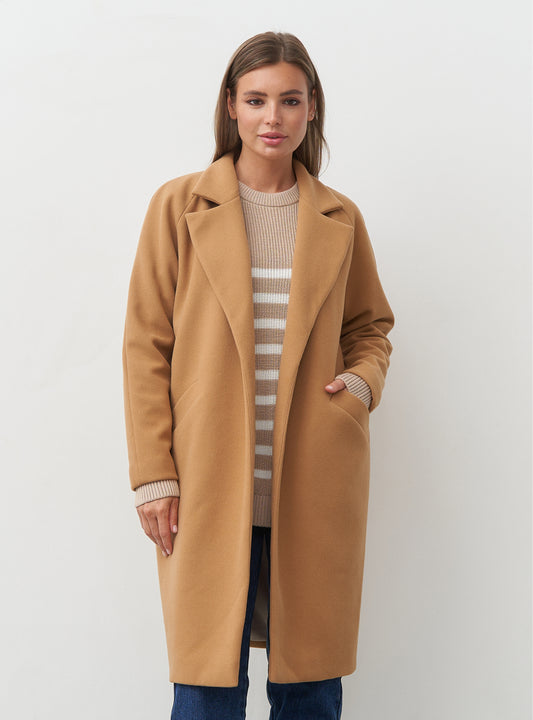 Chestnut Longline Coat